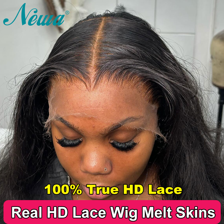 Hd Lace Frontal Wig Human Hair Pre Plucked - HD Lace Front Perucas de Cabelo