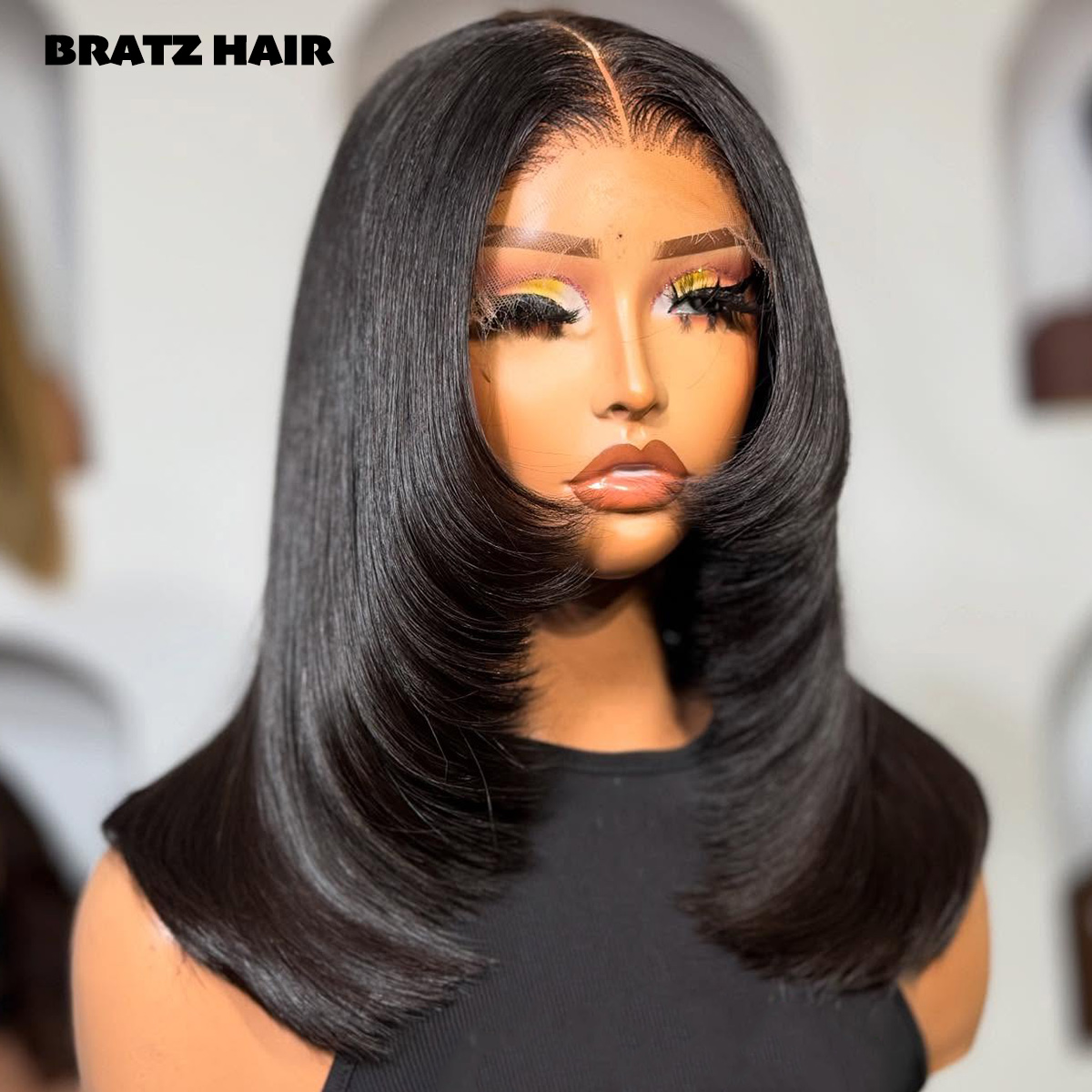 Glueless Wear And Go Human Hair Wig - Peruca Bob de Cabelo Humano Liso