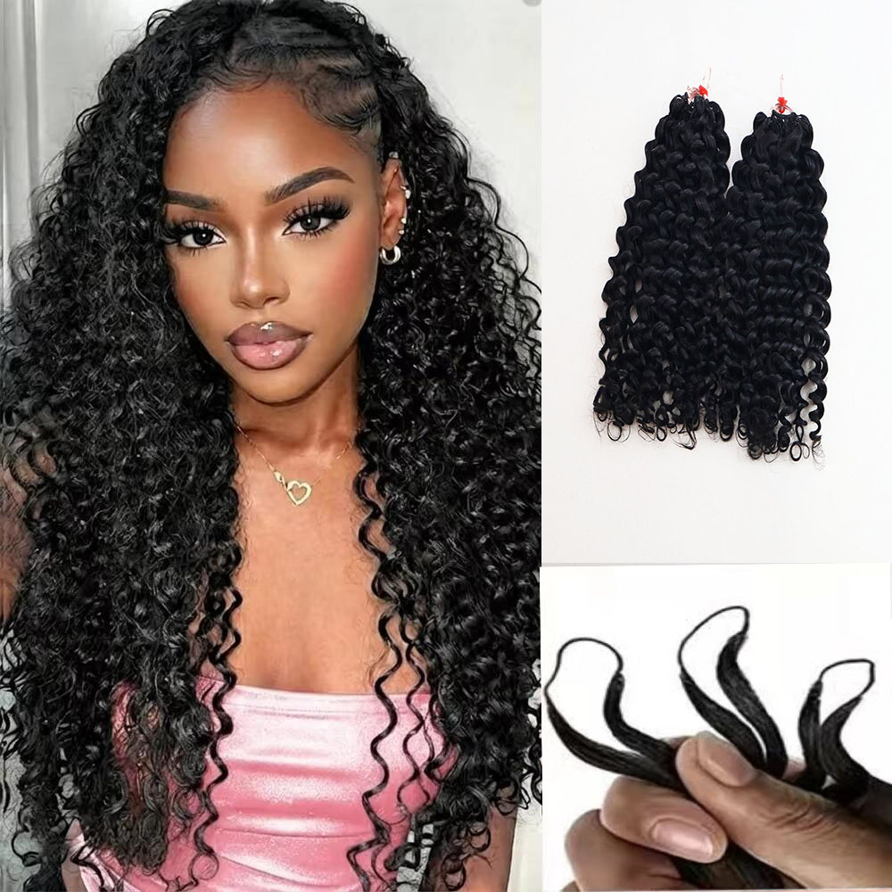Hair Bundles - Pacotes de cabelo humano cacheado e