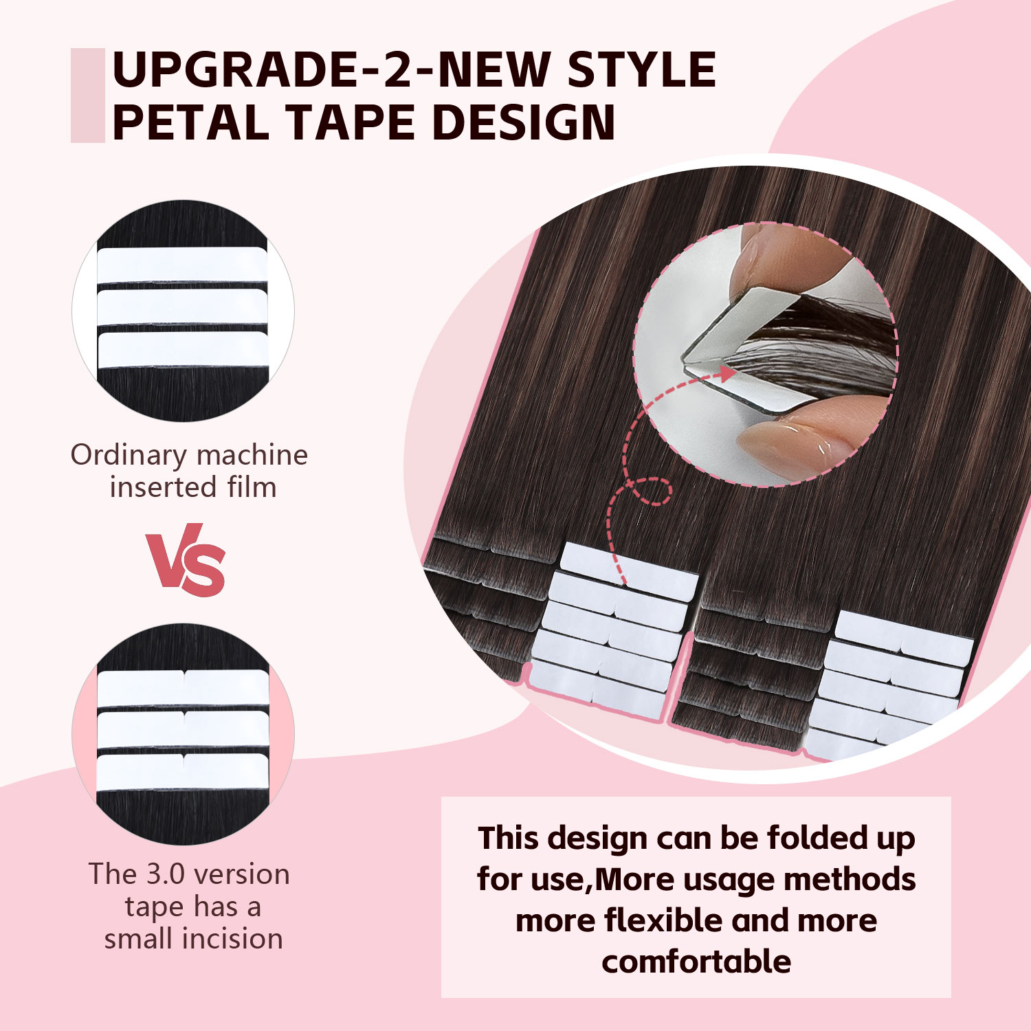 Extensões de Cabelo com Fita I - Invisible Tape In Extensions Real Hair avaliação e preço