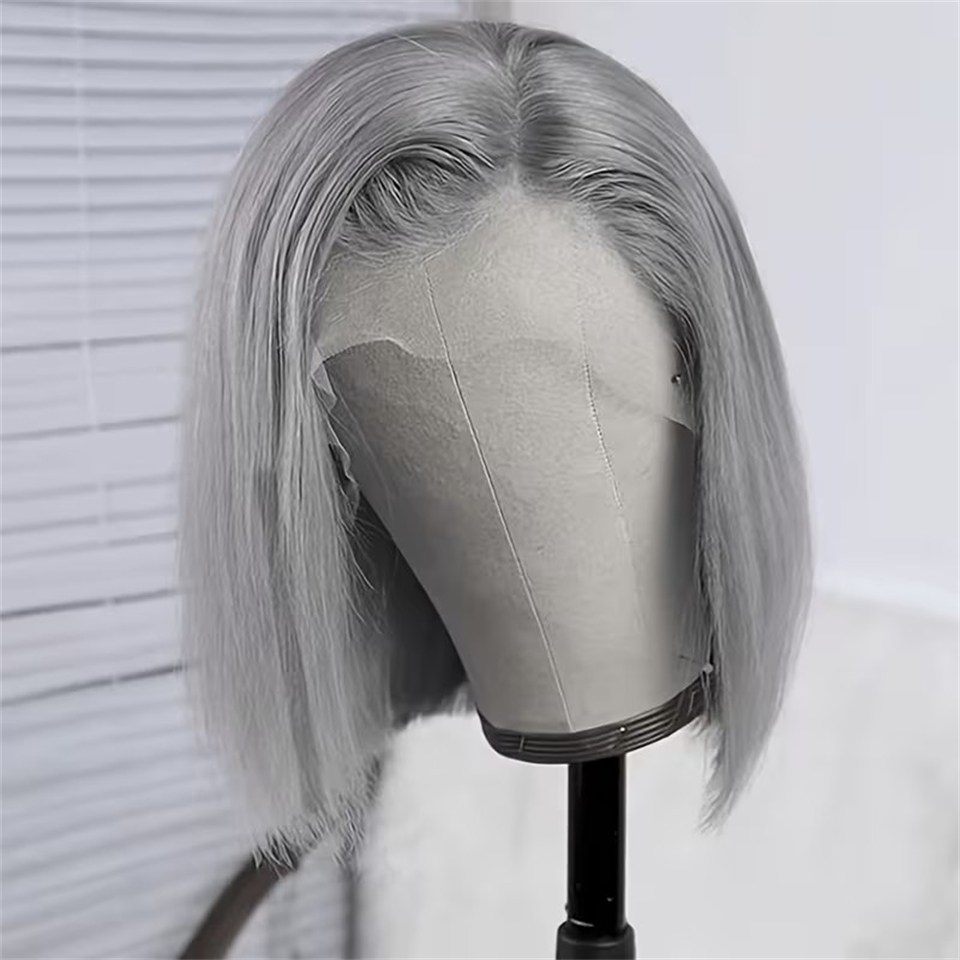 Perucas Curtas Bob Lisas, Cor  - Glueless Wear And Go Human Hair Wig avaliação e preço