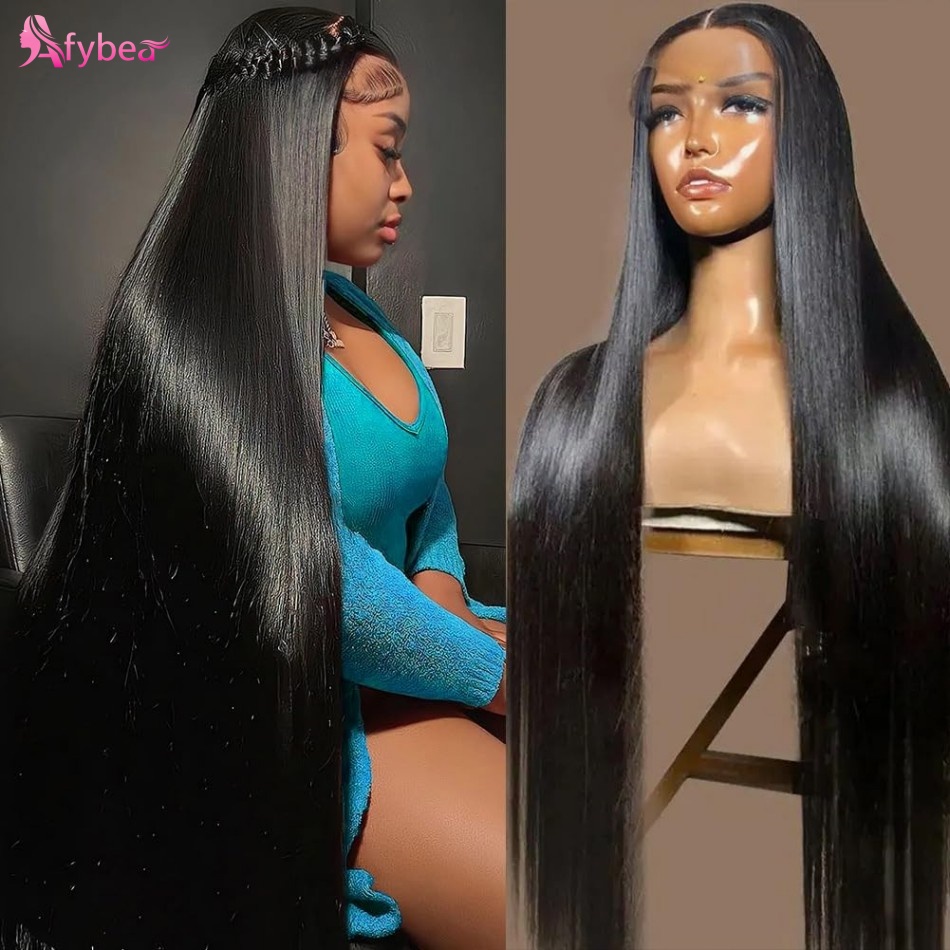 Perucas de Cabelo Humano Liso  - Lace Front Wigs avaliação e preço