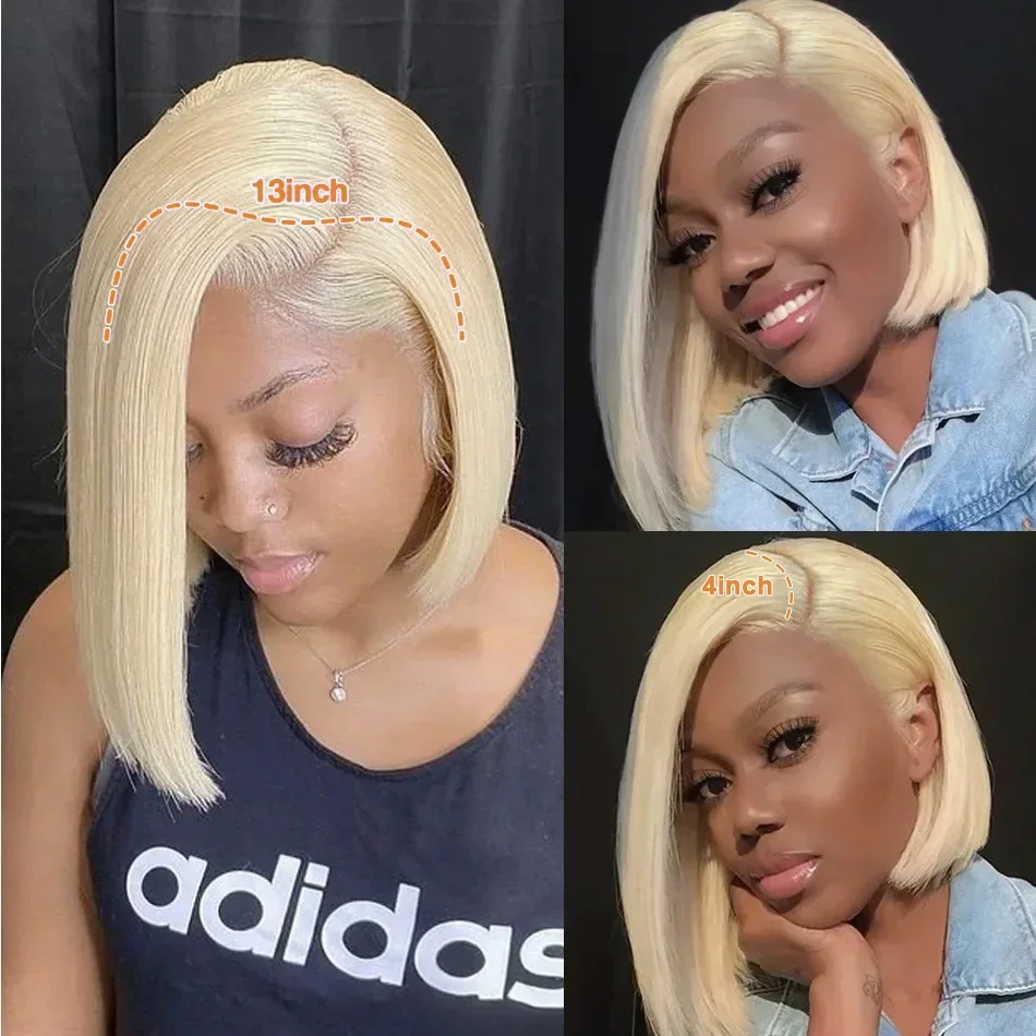 Perucas de Cabelo Humano Loiro - Glueless Wear And Go Human Hair Wig avaliação e preço